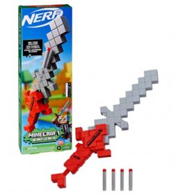 NERF MINECRAFT - ÉPÉE DE VOLEUR DE CŒUR